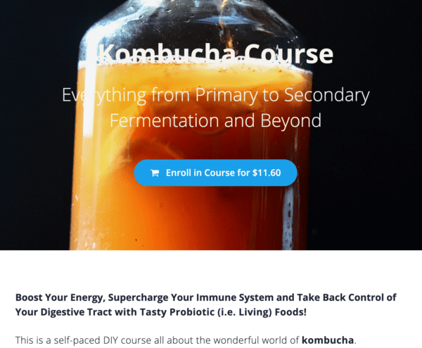 Gift Certificate - Kombucha Online Course