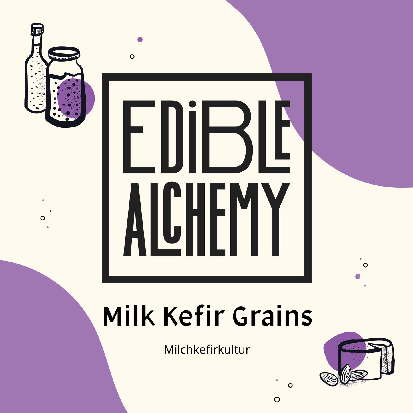 Milk Kefir Grains – Fresh